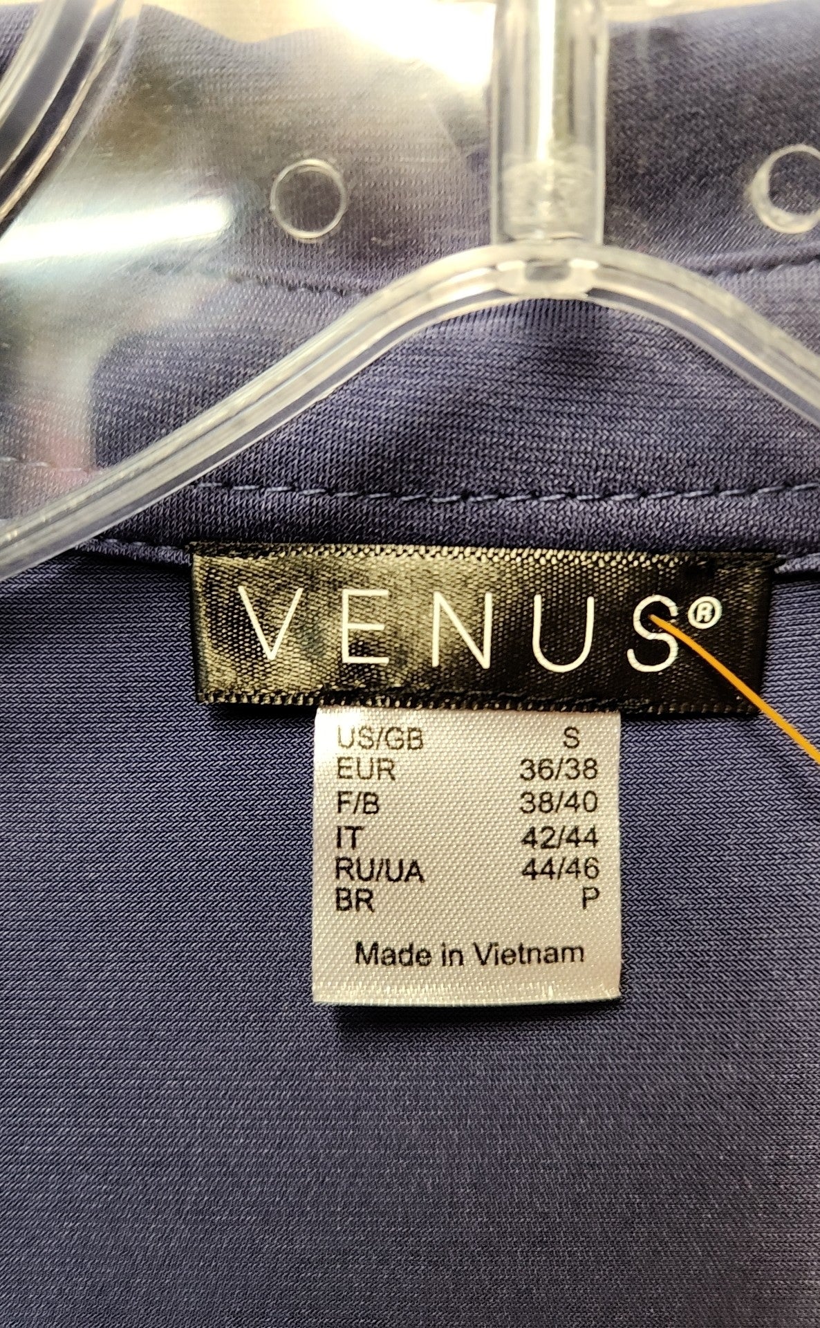 Venus Women's Size S Purple Long Sleeve Top