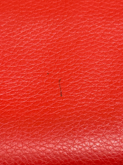Tory Burch Red Wallet - As Is pen marks on back