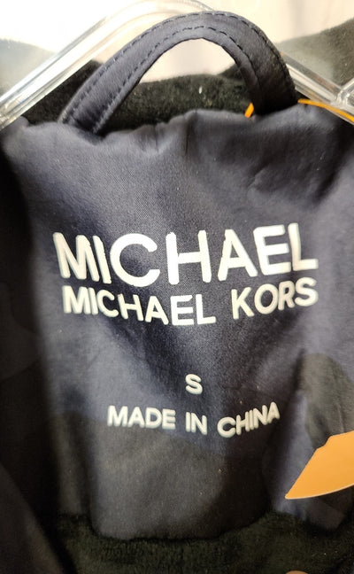 Michael Kors Women's Size S Navy Camo Jacket