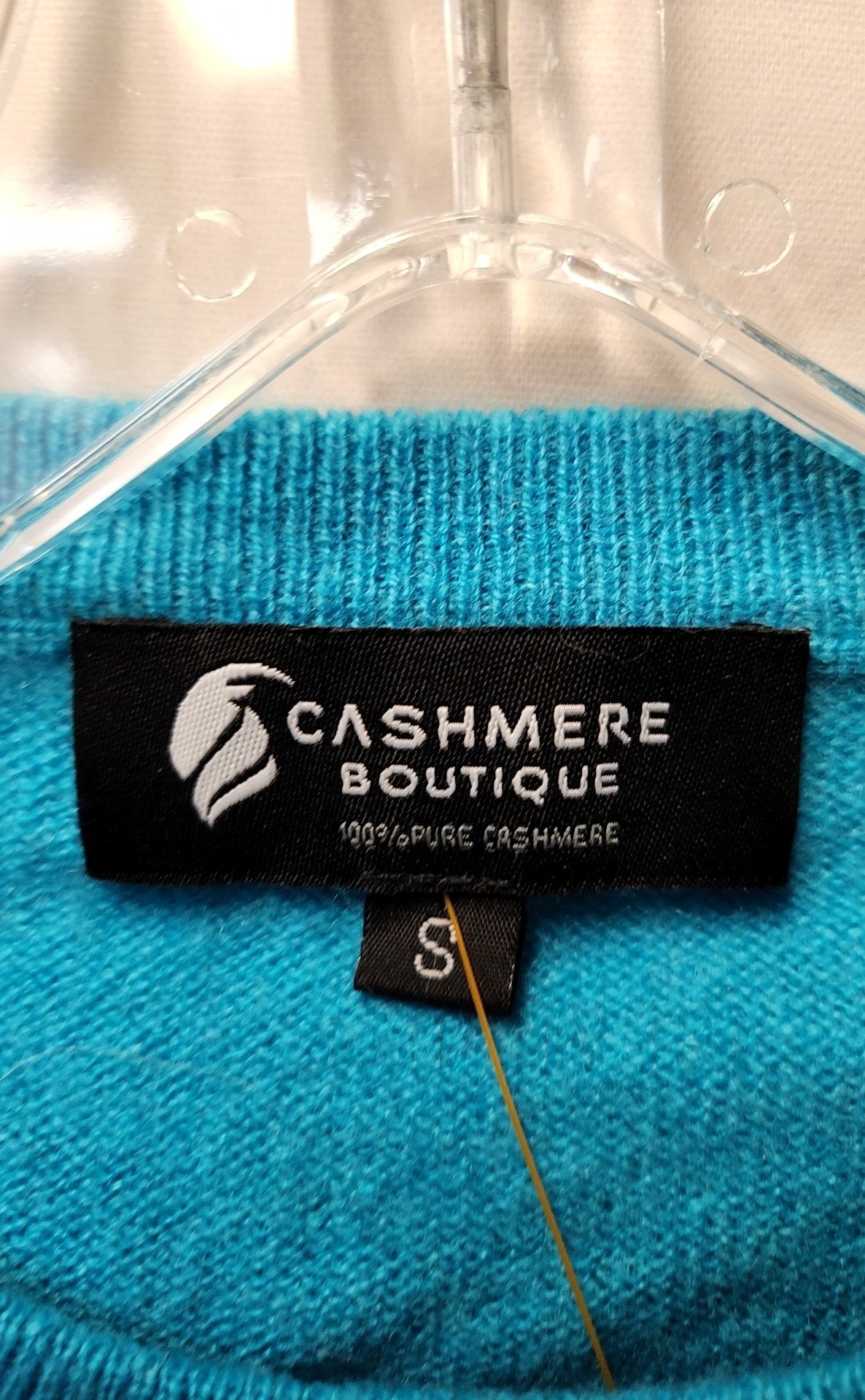 Cashmere Boutique Women's Size S Blue Cashmere Sweater