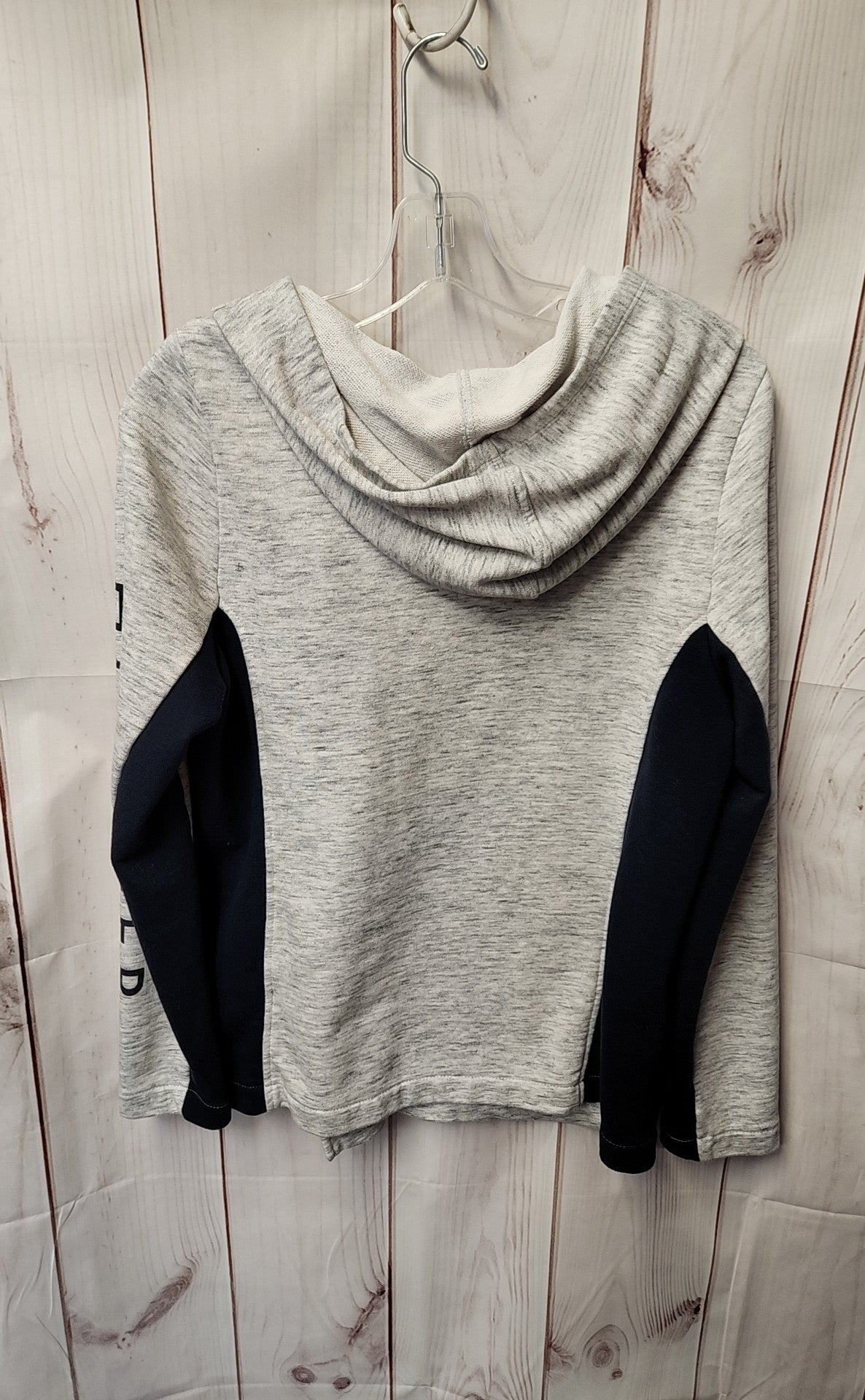 Tommy Hilfiger Women's Size L Gray Full Zip Hooded Sweatshirt