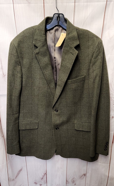 Lands End Men's Size 43 Green Sport Coat