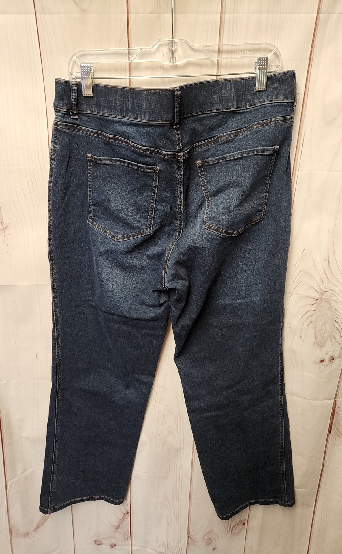 Gloria Vanderbilt Women's Size 16 Blue Jeans High Rise Straight