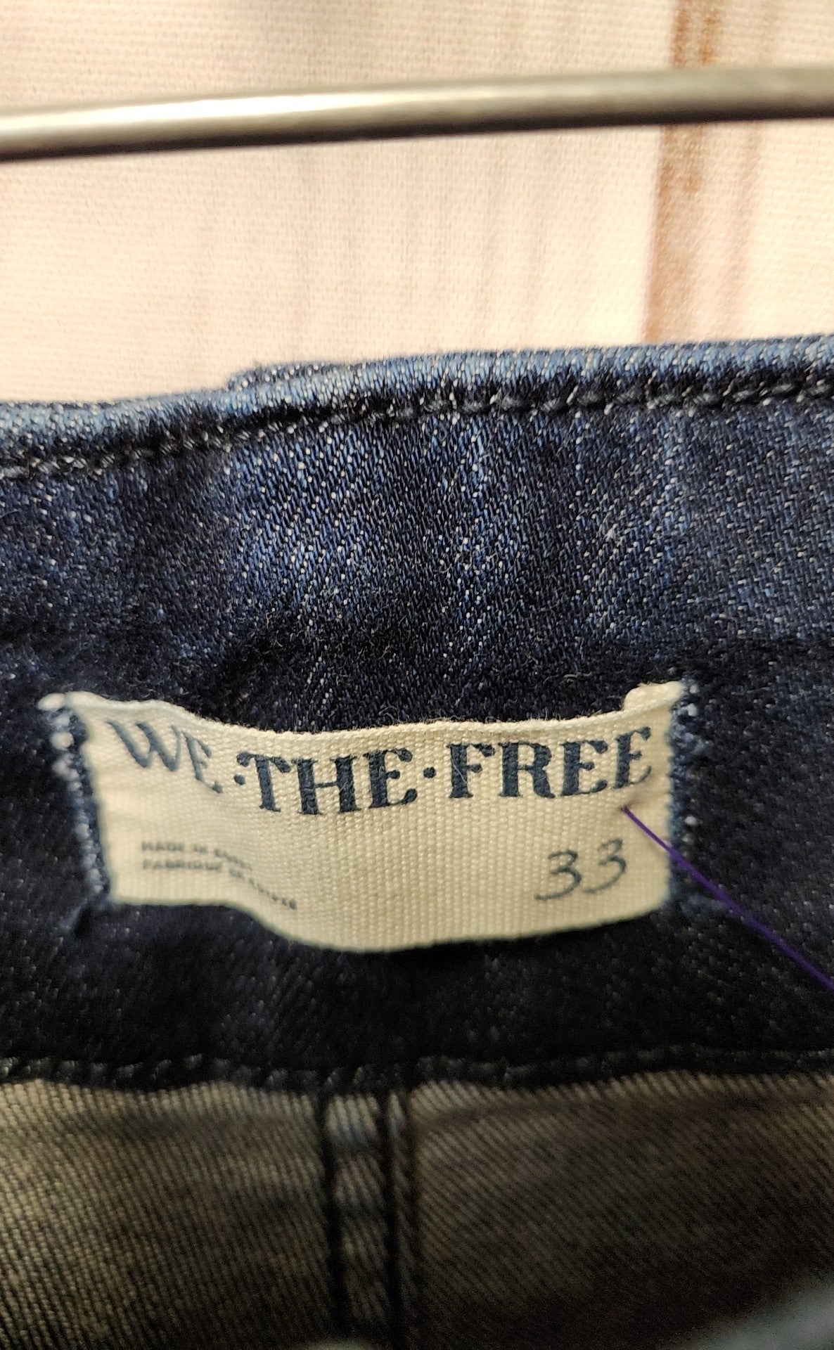 We the Free Women's Size 33 (15-16) Blue Jeans