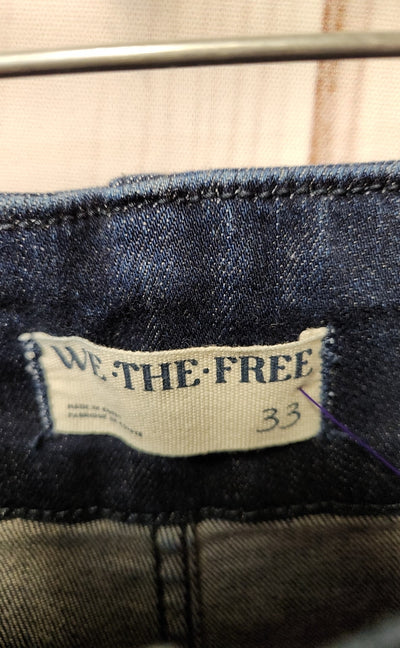 We the Free Women's Size 33 (15-16) Blue Jeans