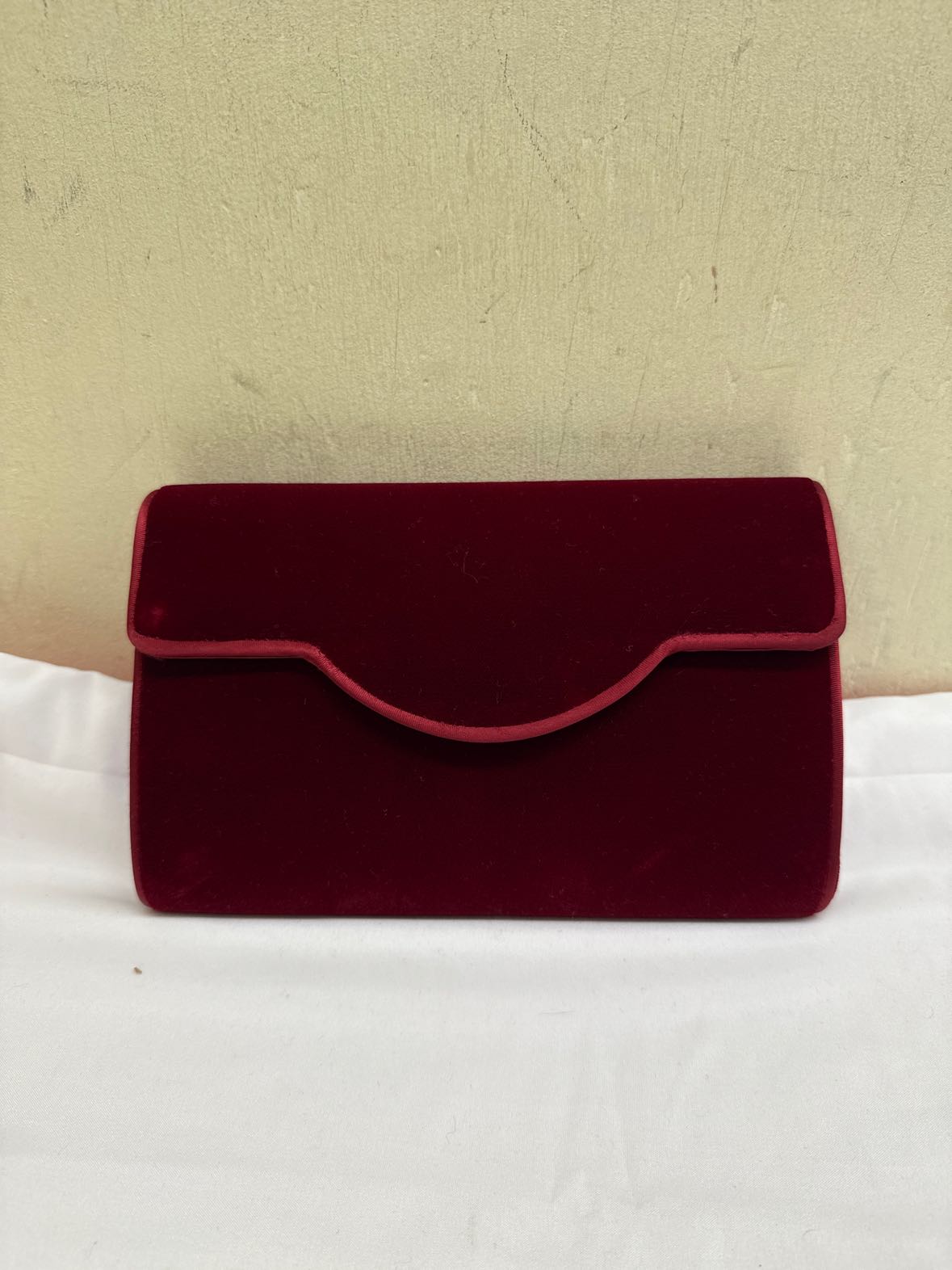 Red Velvet Clutch