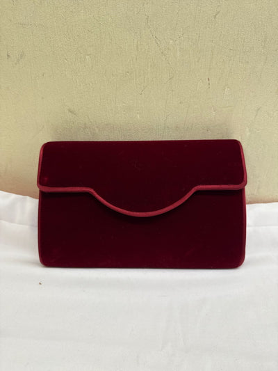 Red Velvet Clutch