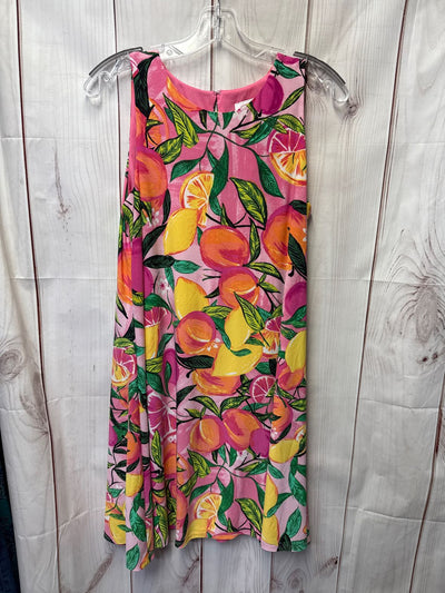 Cappagallo Women's Size M Pink Floral Dress
