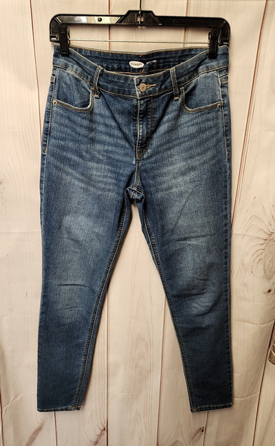 Old Navy Women's Size 28 (5-6) Blue Jeans Super Skinny Ankle