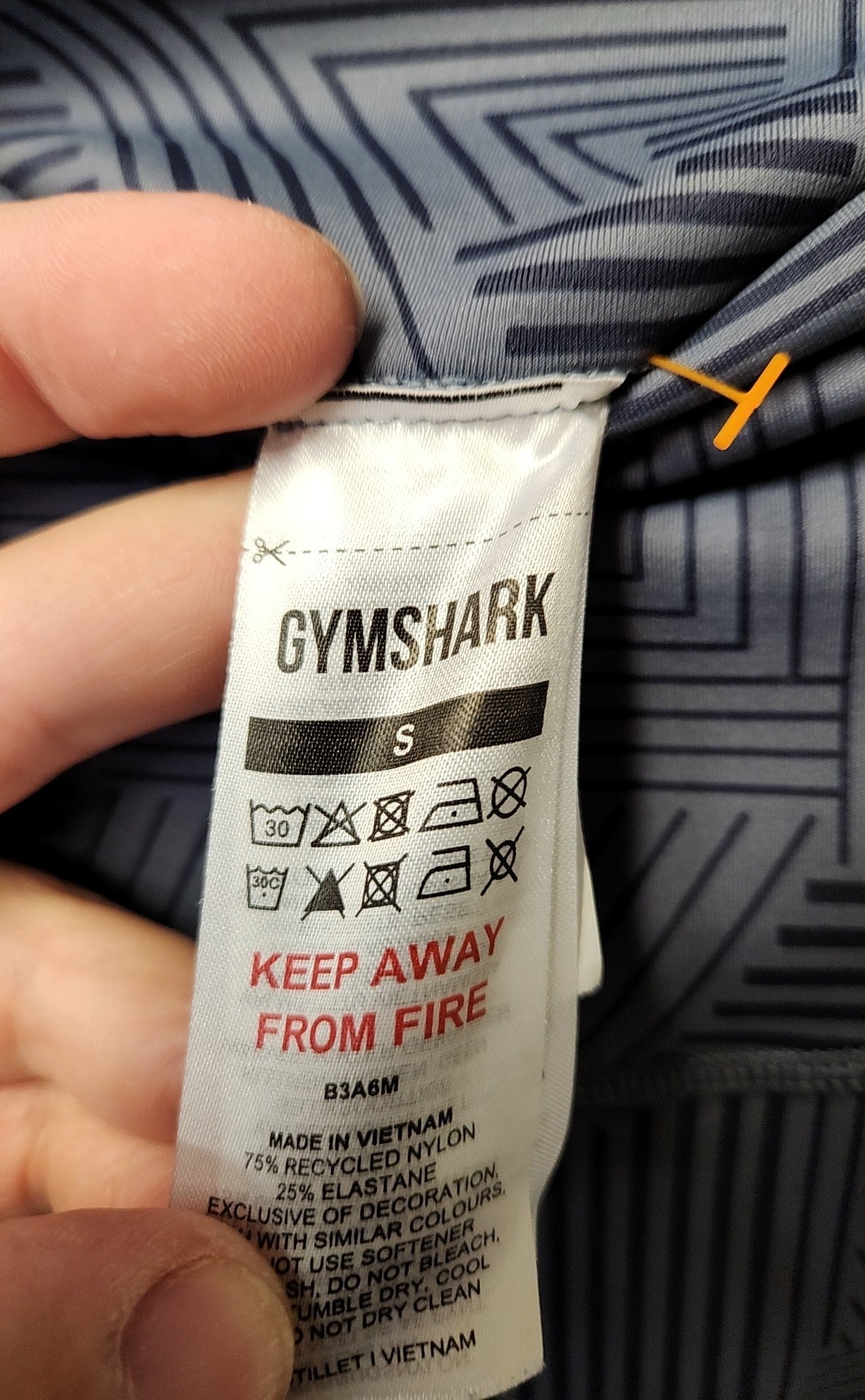 Gymshark Women's Size S Blue Leggings