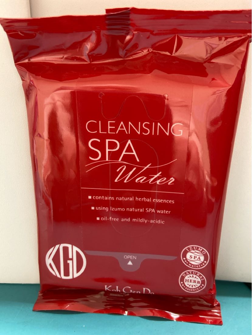 Cleasning Spa Water Makeup Remover Wipes Cosmetic