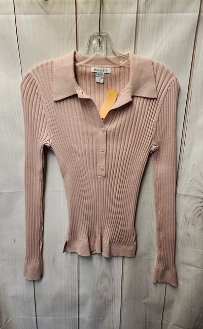 Athleta Women's Size S Pink Sweater