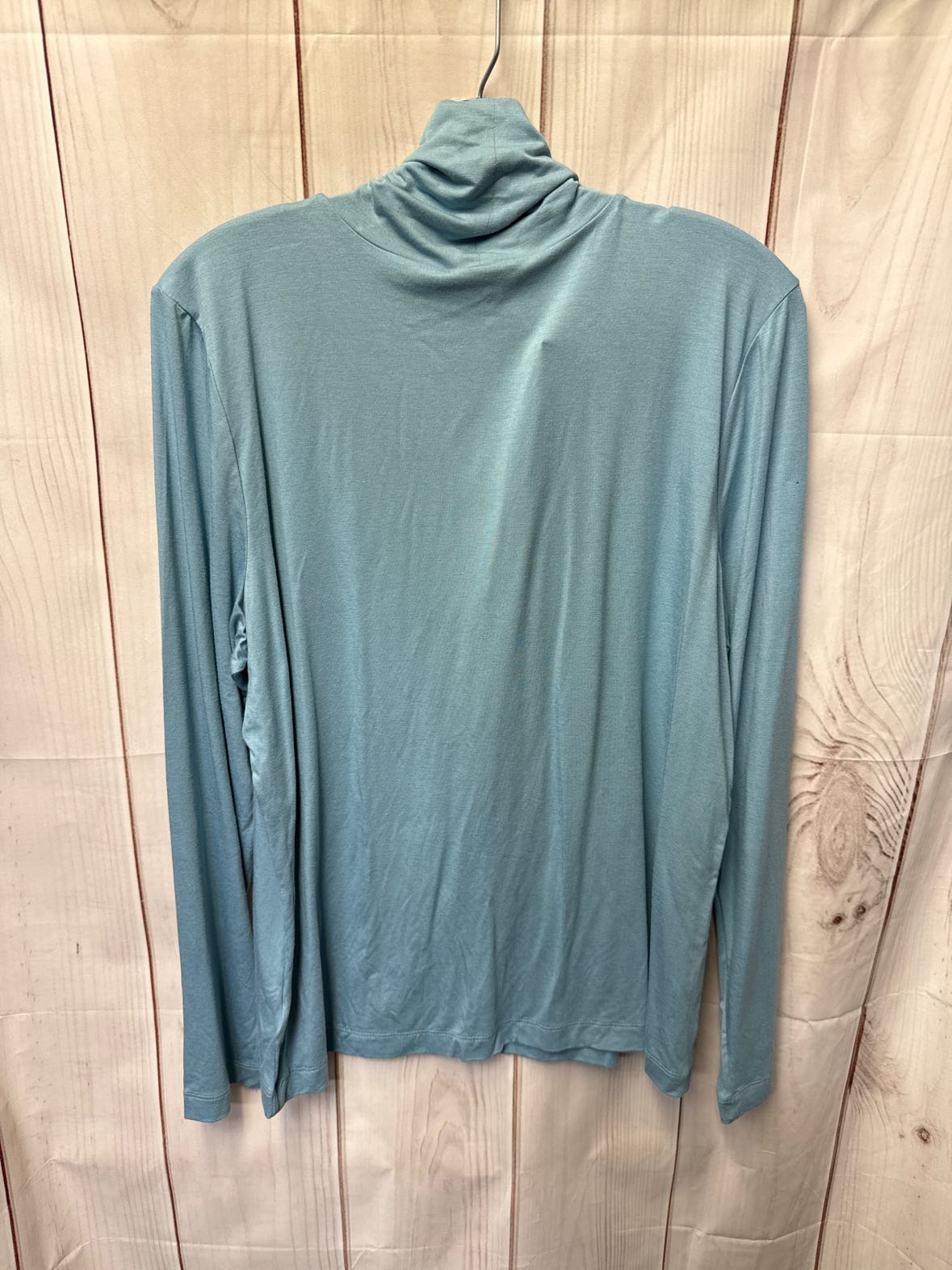 NWT Sigrid Olsen Women's Size XL Blue Long Sleeve Top