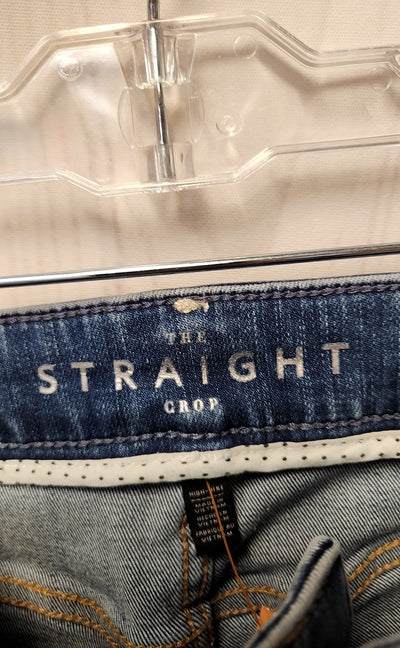 White House Black Market Women's Size 25 (0) Blue Jeans The Straight Crop