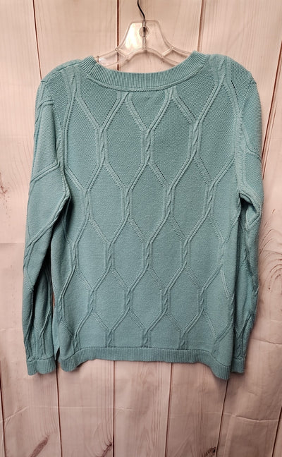 Talbots Women's Size M Light Blue Sweater