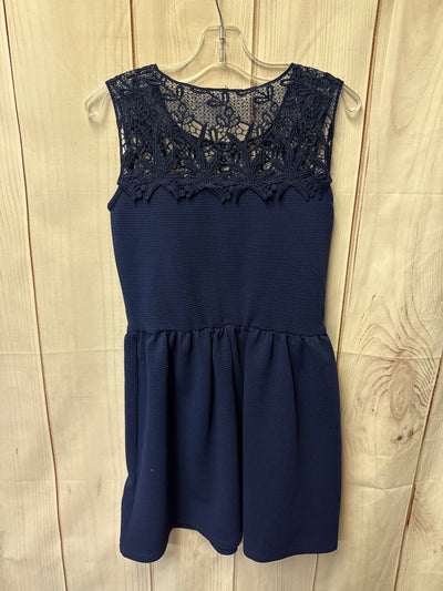 Btween Girl's Size 10/12 Navy Dress