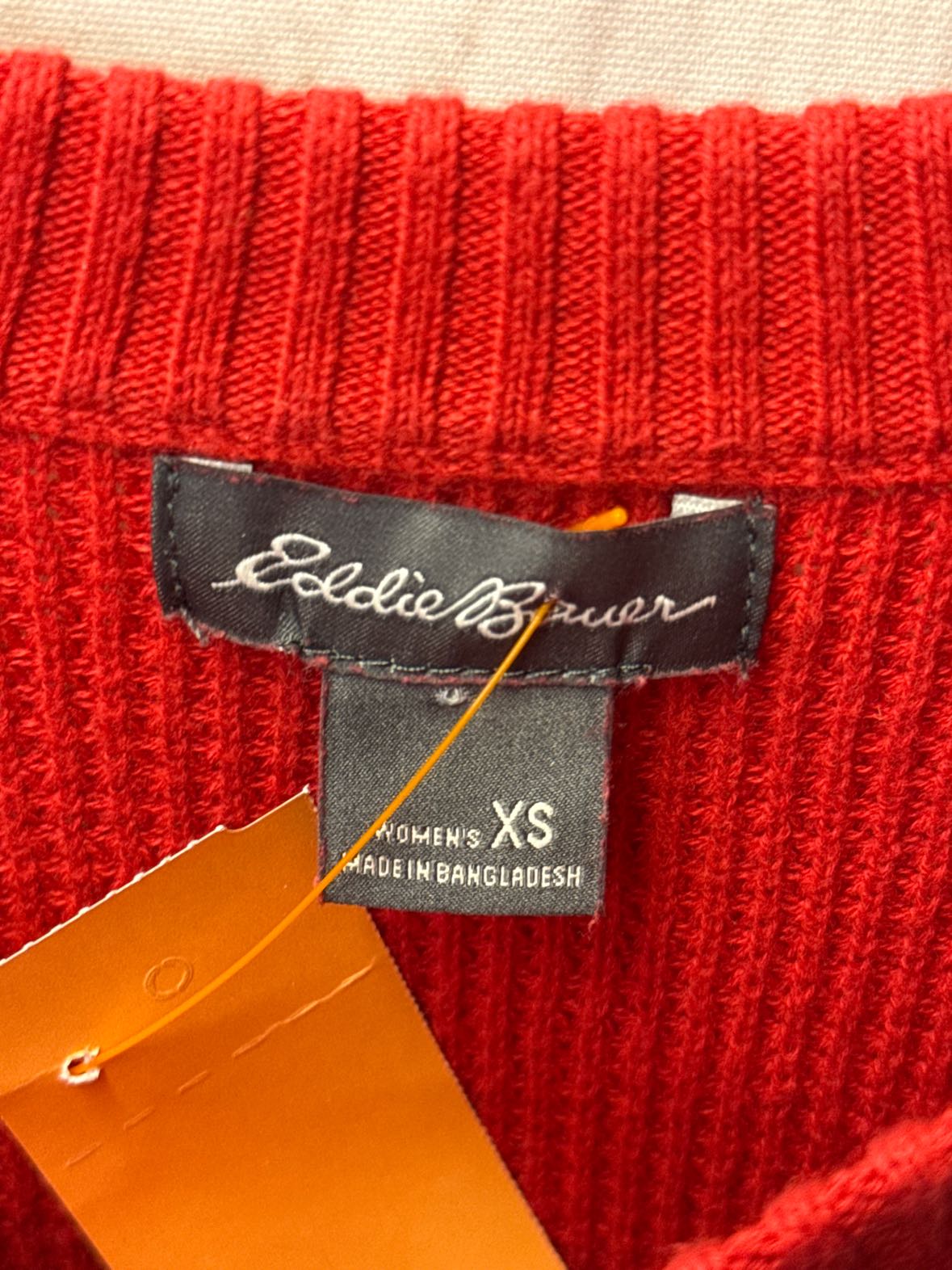 Eddie Bauer Women's Size XS Red Sweater