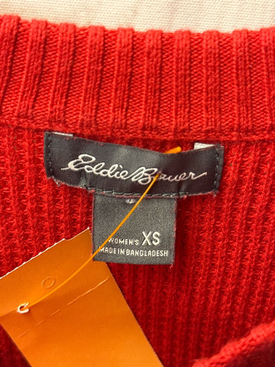 Eddie Bauer Women's Size XS Red Sweater