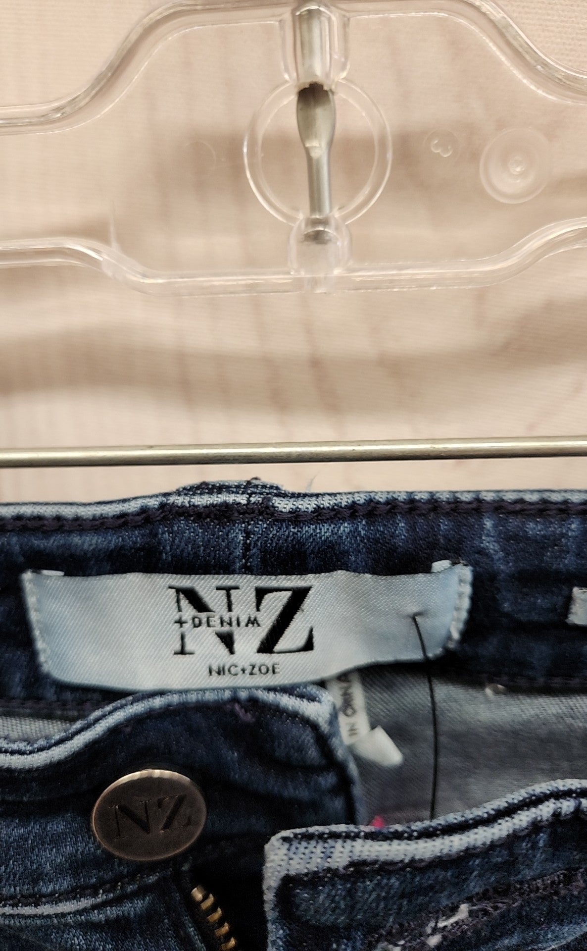 Nic & Zoe Women's Size 25 (0) High Rise Bootcut Blue Jeans
