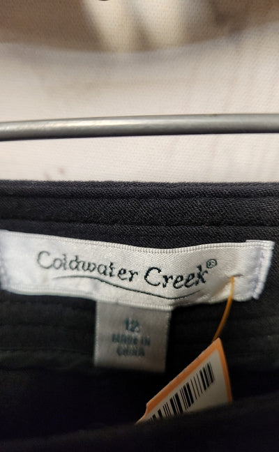 Coldwater Creek Women's Size 12 Black Pants