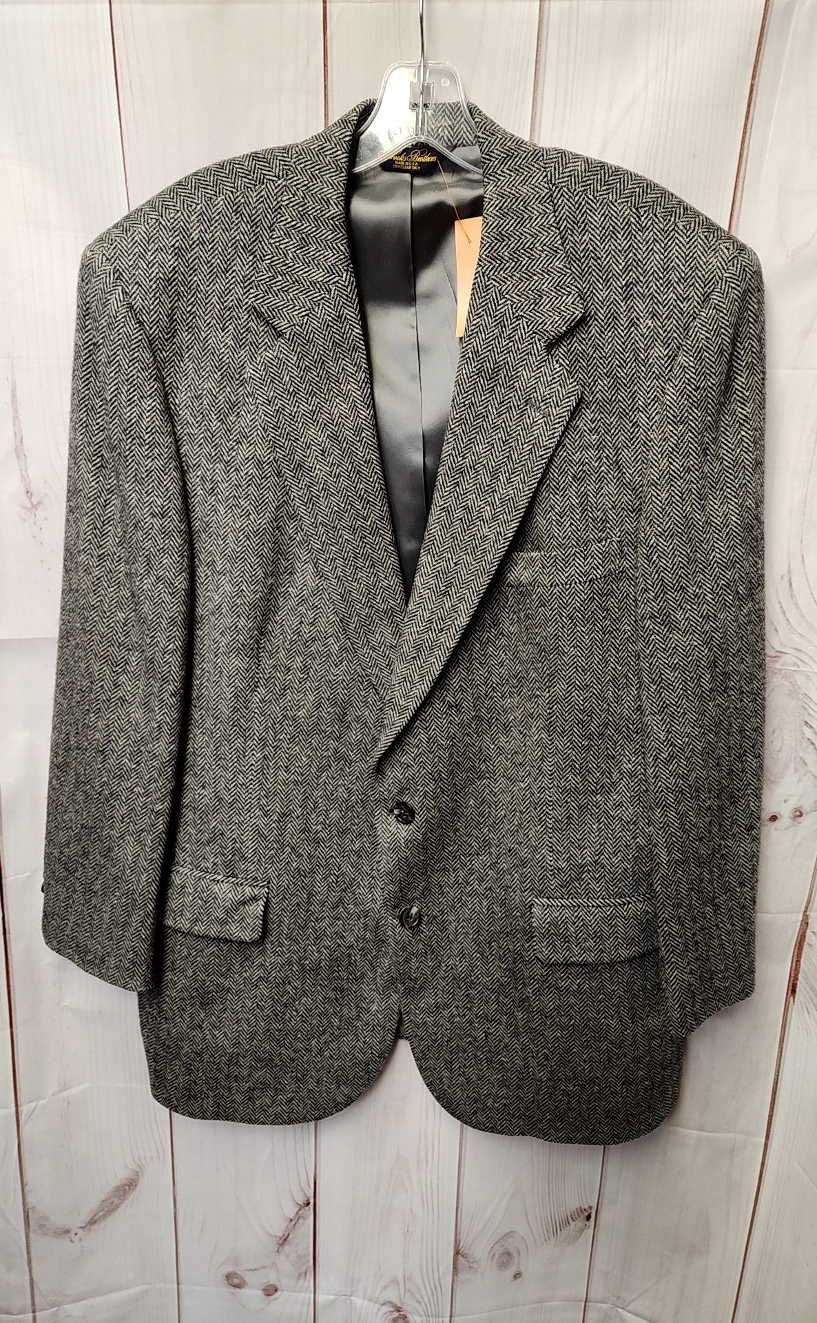 Brooks Brothers Men's Size 43 Gray Sport Coat