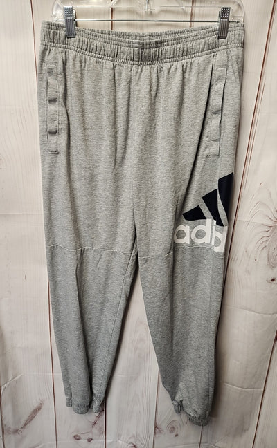 Adidas Men's Size L Gray Sweatpants