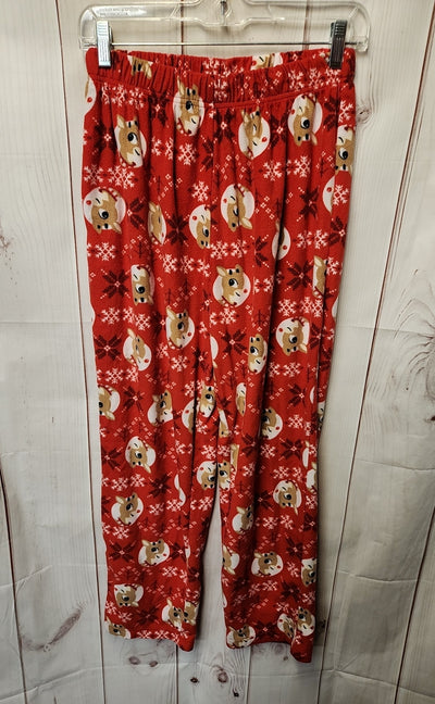 Rudolph Women's Size S Red Holiday PJ Bottoms