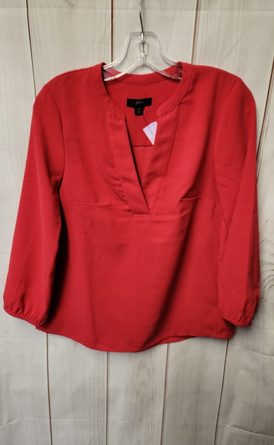 J Crew Women's Size XXS Pink 3/4 Sleeve Top