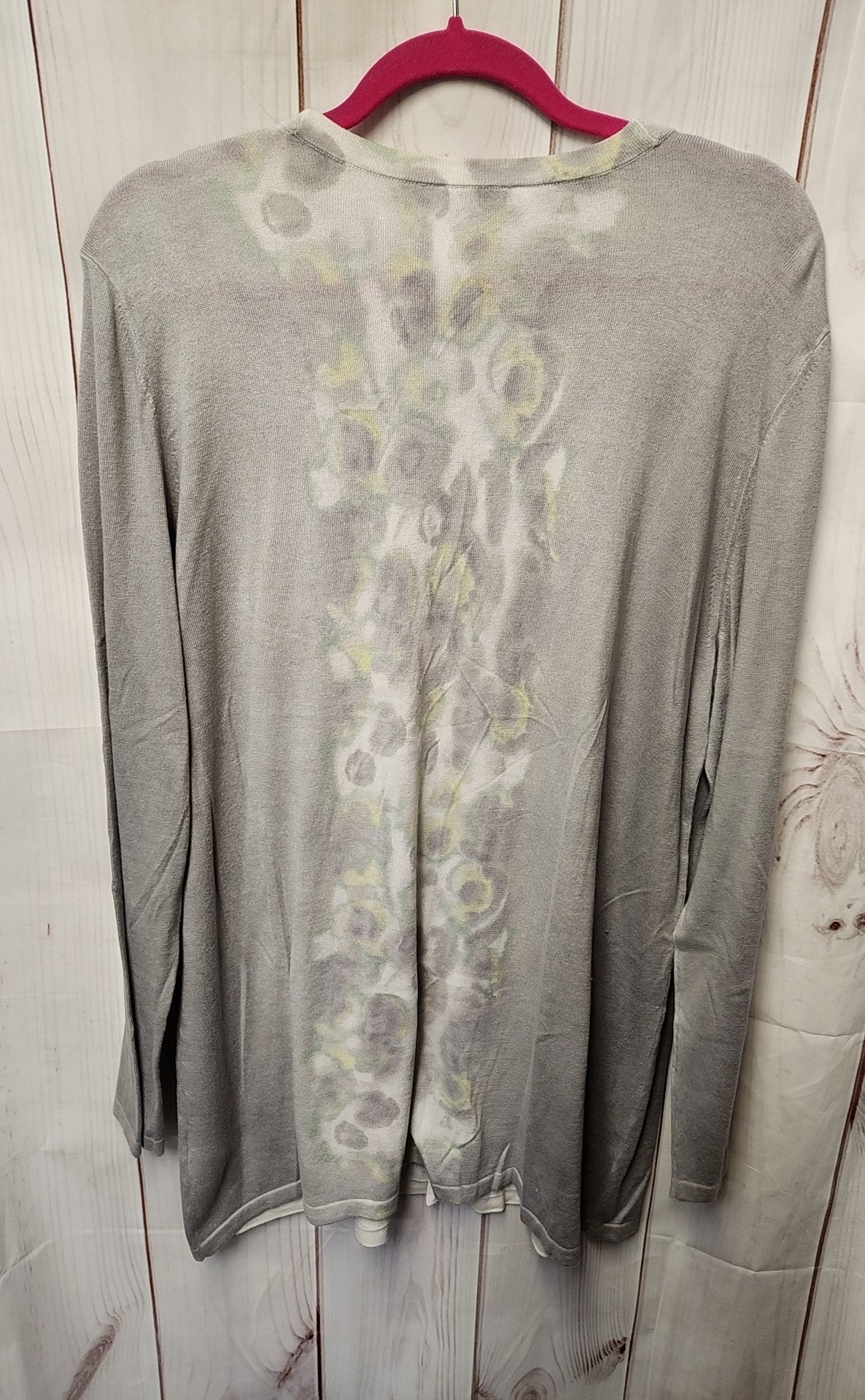 J Jill Women's Size XL Gray Cardigan