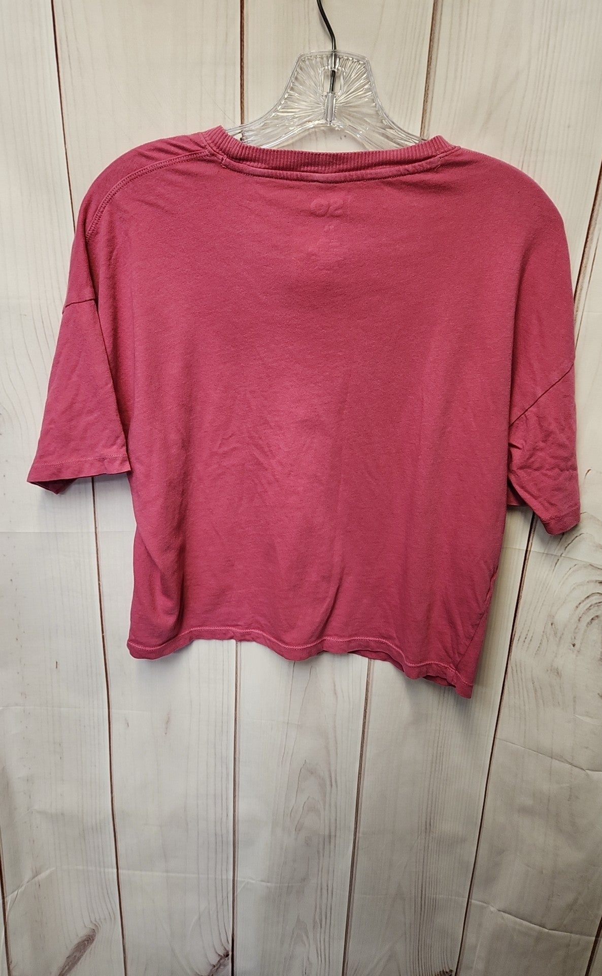 So Women's Size XS Pink Short Sleeve Top