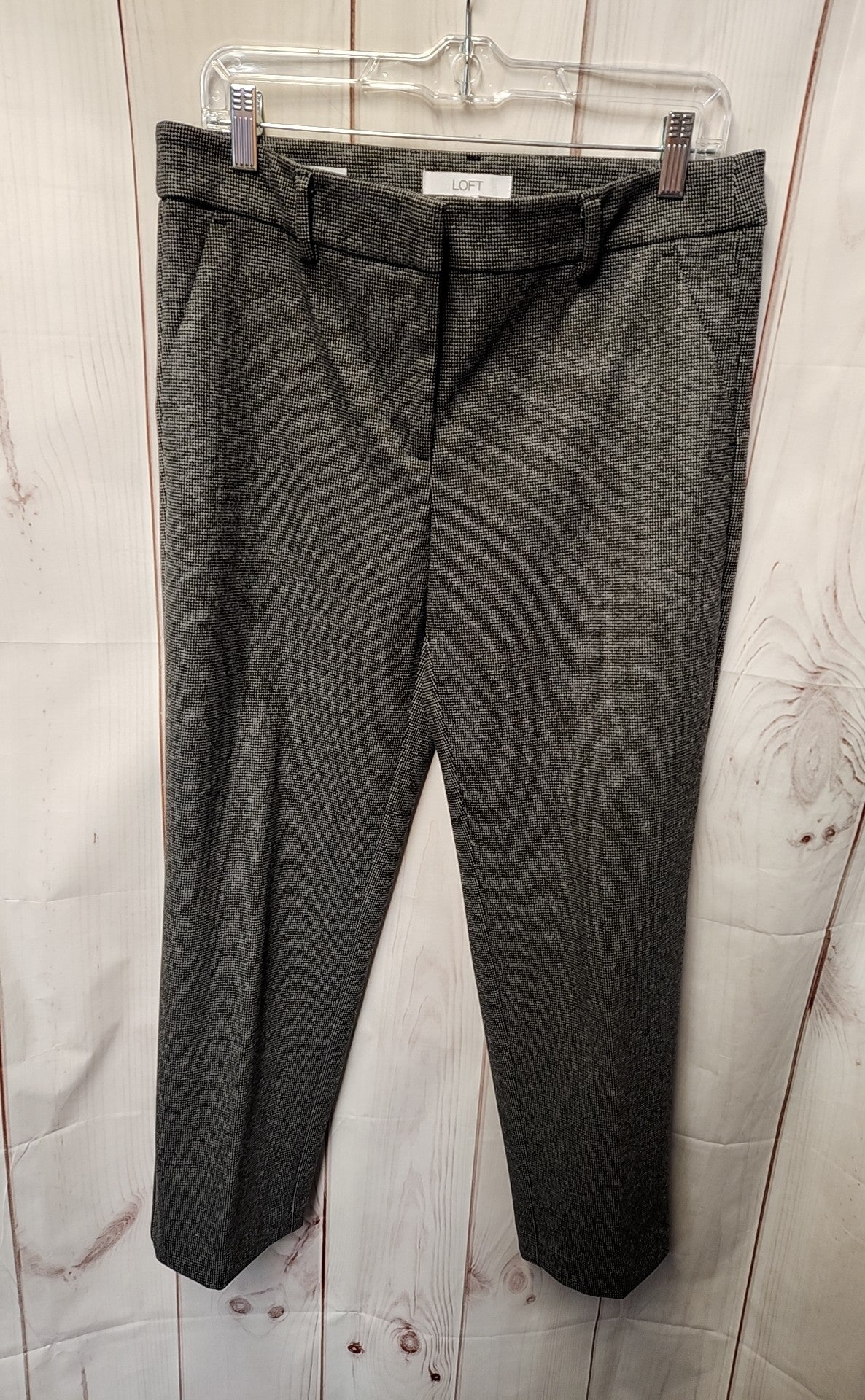 Loft Women's Size 10 Gray Pants The Riviera Slim