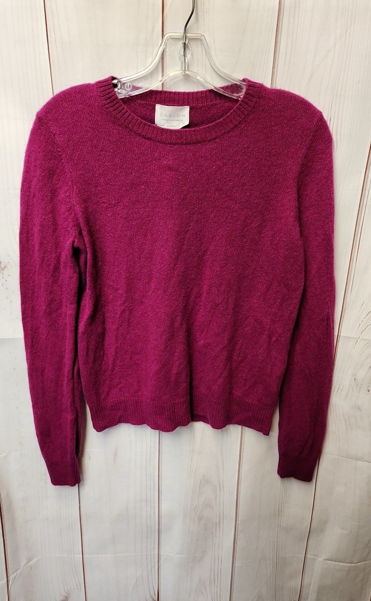 Caslon Women's Size M Pink Cashmere Sweater