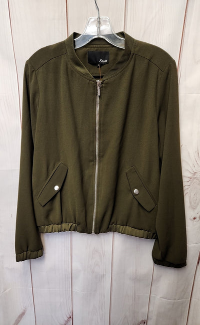 Etam Women's Size L Olive Green Jacket