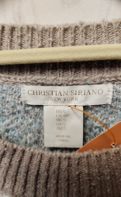 Christian Siriano Women's Size S Beige Sweater