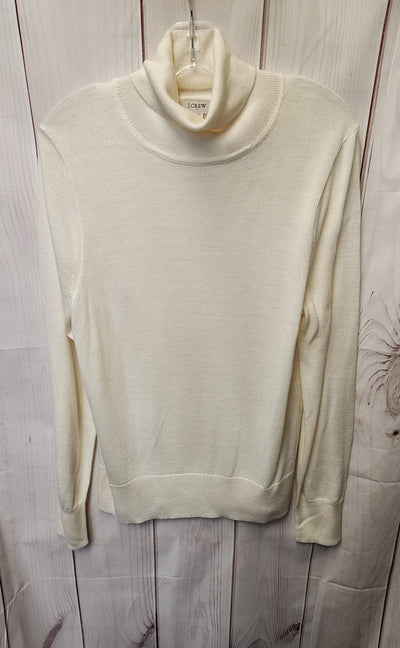 NWT J Crew Women's Size XL White Sweater