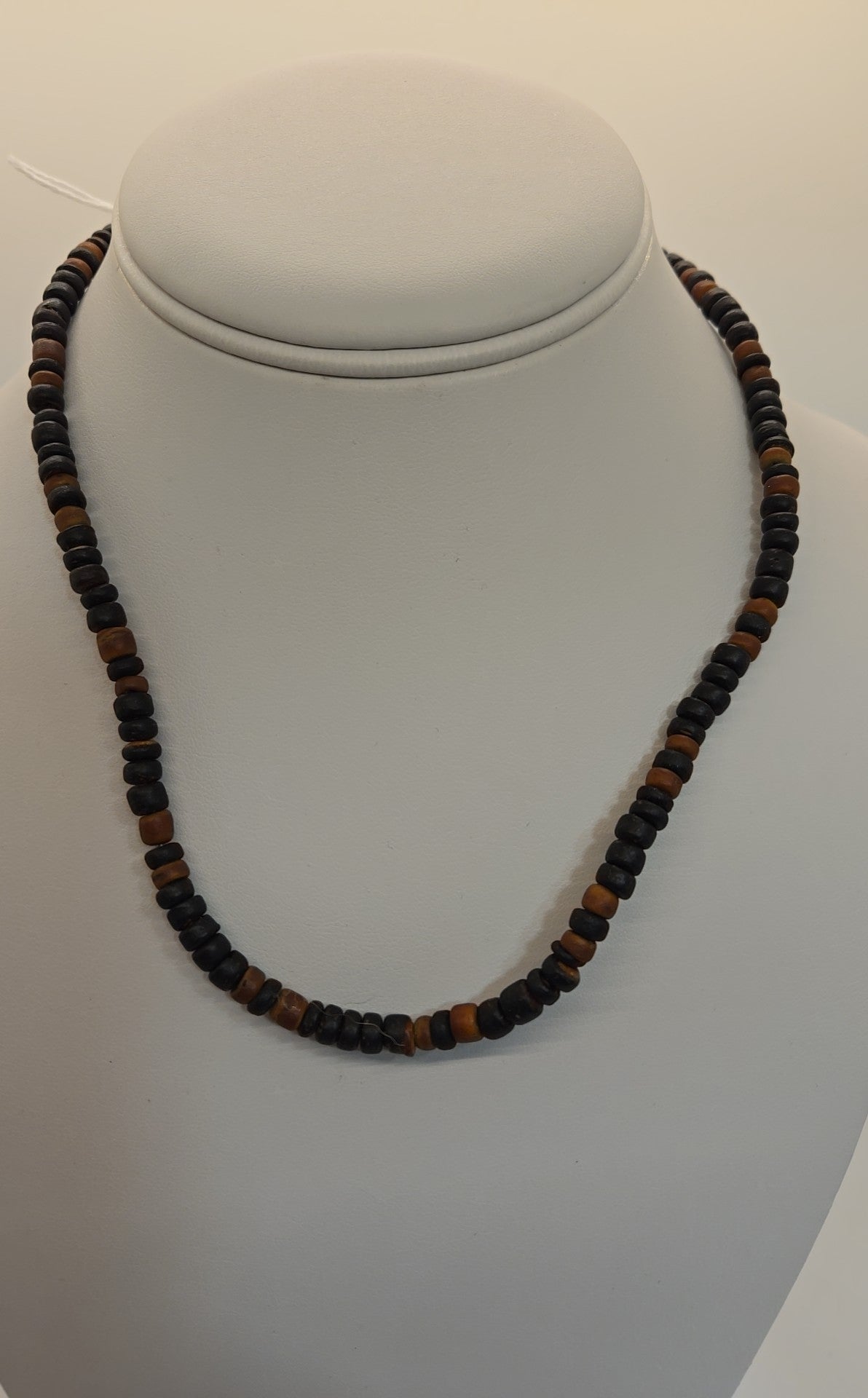 Black Beaded Necklace