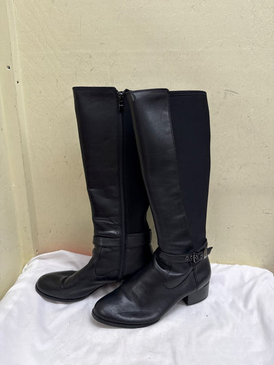 White House Black Market Women's Size 8 Black Boots Shoes