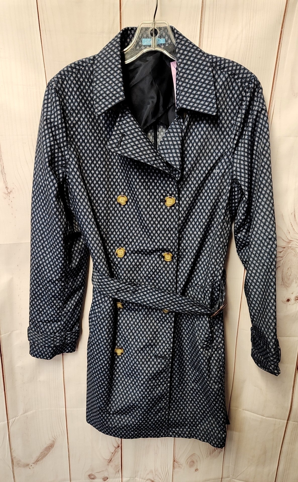 J McLaughlin Women's Size M Navy Raincoat