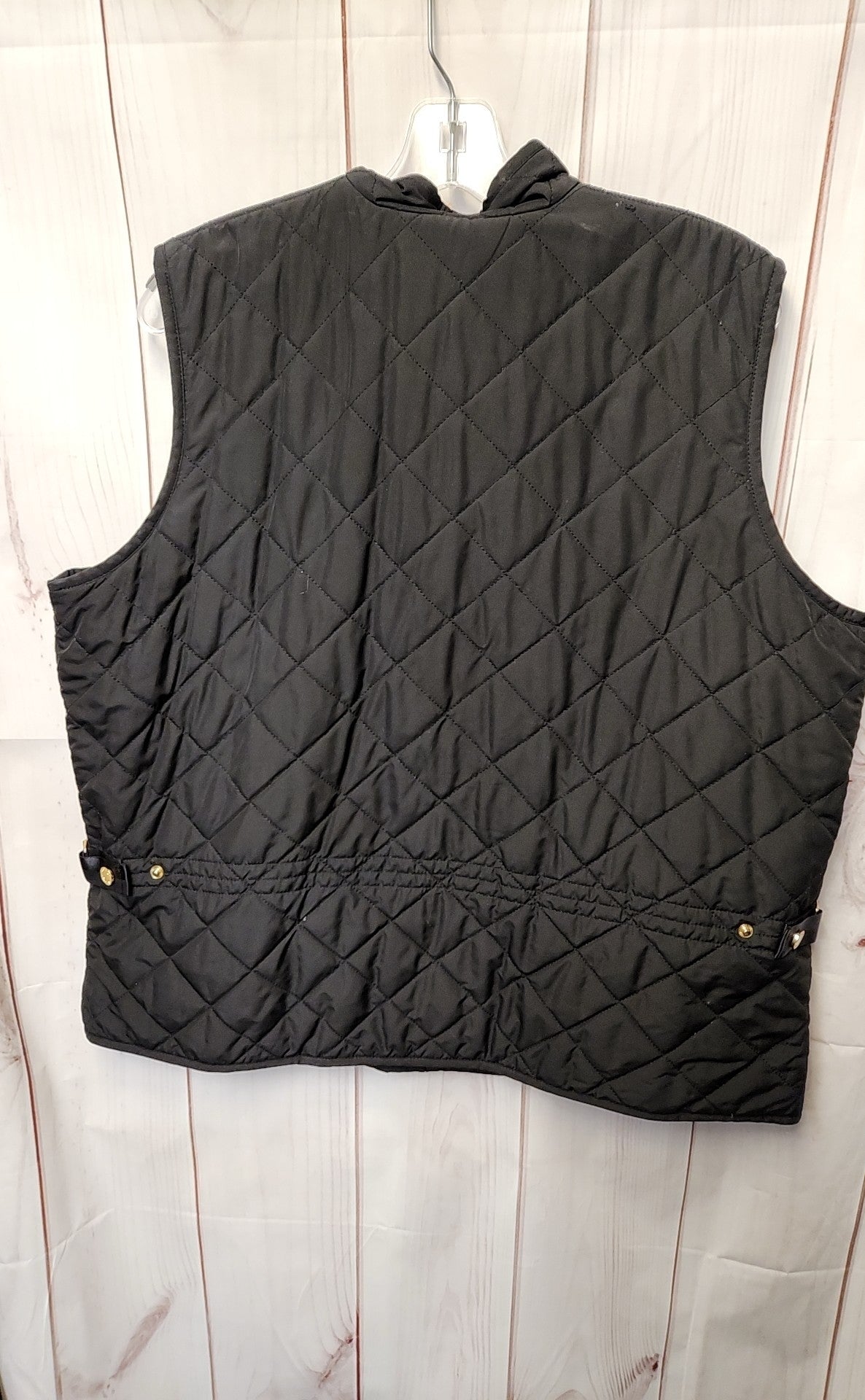 Ralph Lauren Women's Size 1X Black Vest
