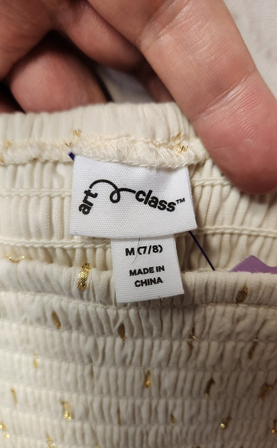Art Class Girl's Size 7/8 White Dress