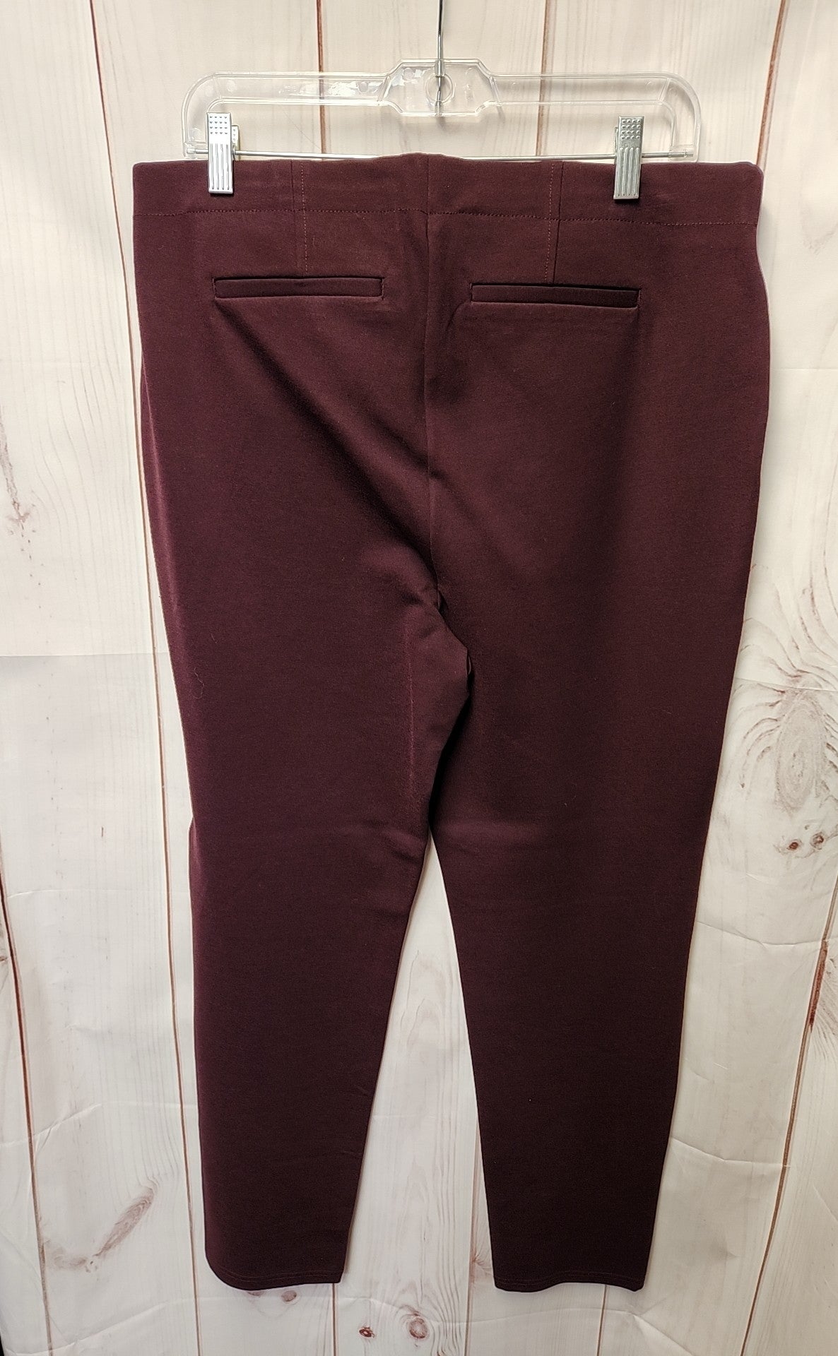 Kelly by Clinton Kelly Women's Size L Purple Pants