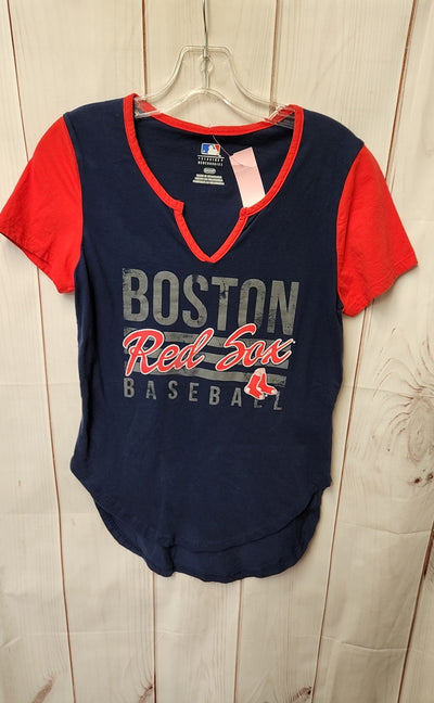 Red Sox Women's Size S Navy Short Sleeve Top