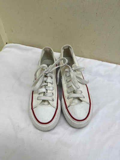 Women's Size 37 = 6-1/2 White Sneakers Shoes