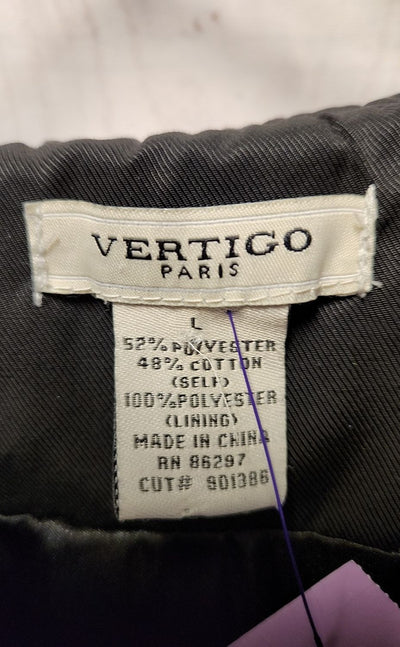 Vertigo Women's Size L Black Coat