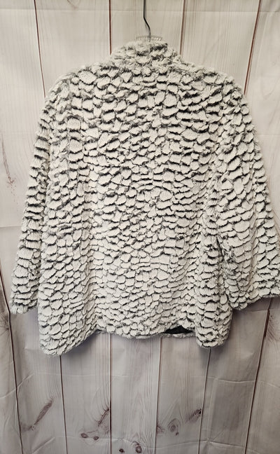 Alfred Dunner Women's Size 18 White Cardigan
