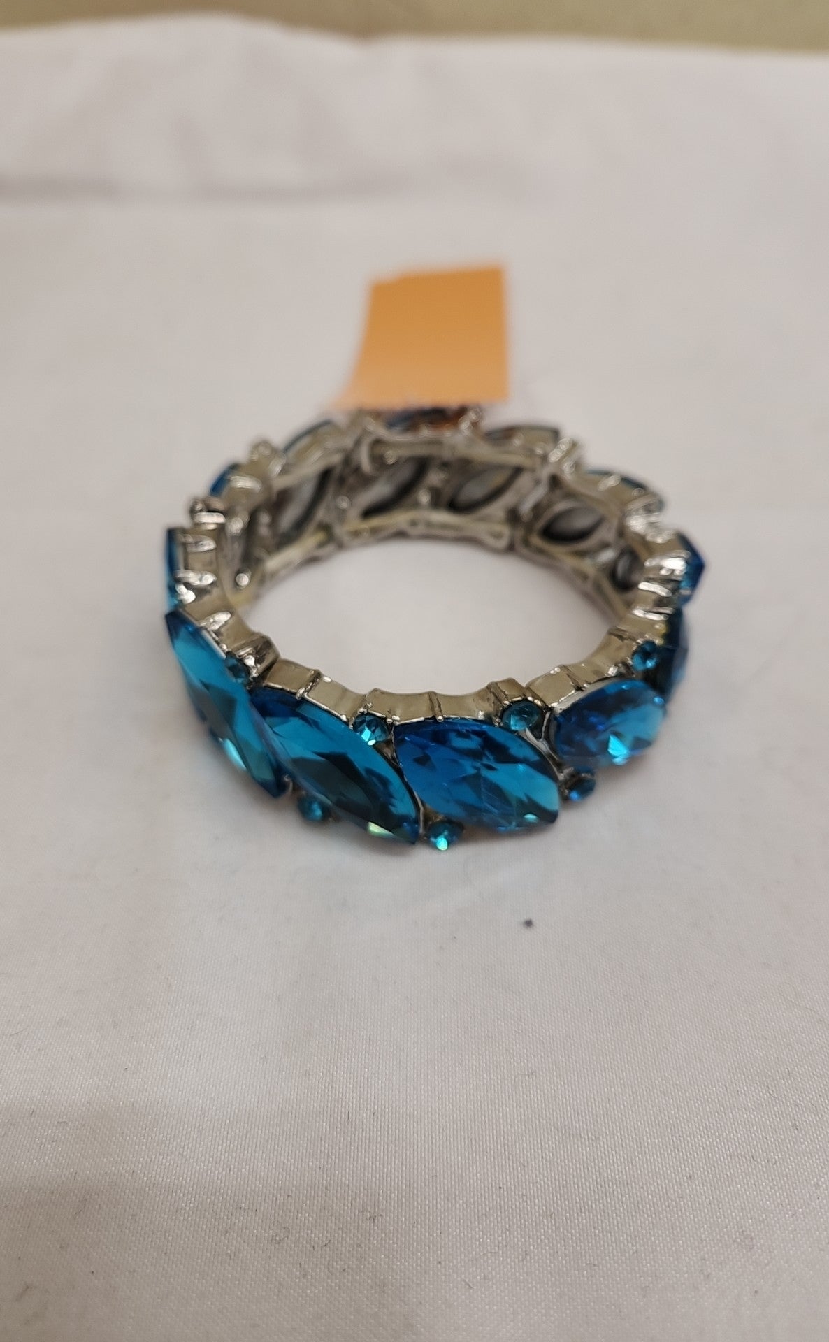 Blue Rhinestone Bracelet