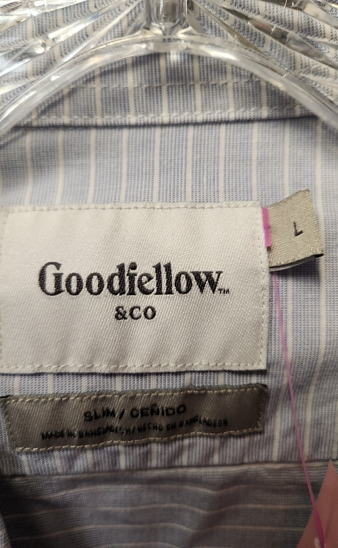 Goodfellow Men's Size L Blue Shirt