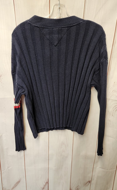 Tommy Jeans Women's Size L Navy Cardigan