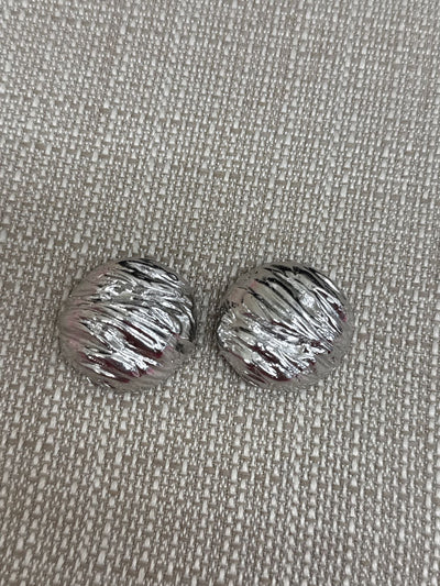 VTG Essex Silver Clip-on Earrings