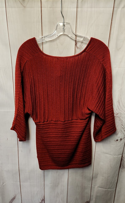 New York & Company Women's Size M Red Sweater